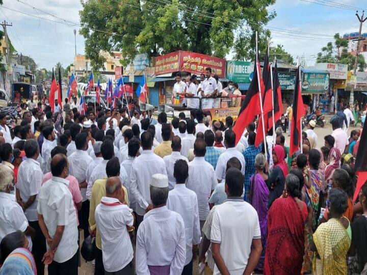 campaign rest at the polling station in Kanchipuram and Chengalpattu districts உள்ளாட்சி தேர்தல் : முதல்கட்ட தேர்தல் வாக்குப்பதிவு நடக்கவிருக்கும் இடங்களில்  தீவிர பிரச்சாரம் ஓய்வு..