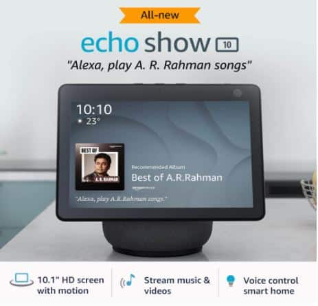 Amazon Great Indian Festival Sale: অ্যামাজনে ইকো শো স্মার্ট স্পিকারে বিশাল ছাড়, কোন মডেল কিনতে চান আপনি ?