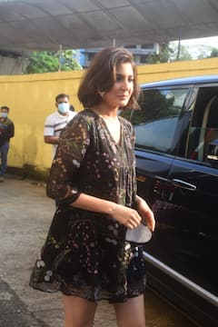 Yummy-Mummy Anushka Sharma Spotted In A Black Floral Dress- See Pics