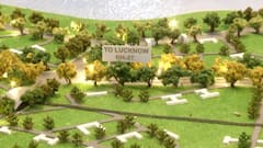 Here is the model of Ayodhya along with Ram temple