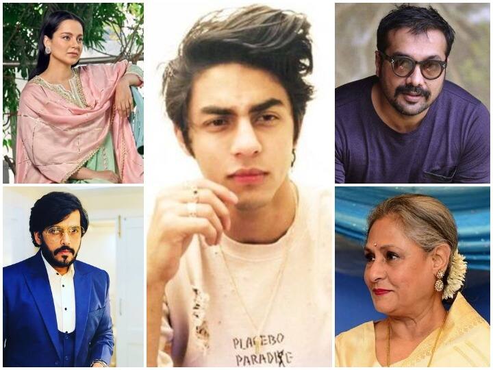 बॉलीवुड एक्टर सुशांत सिंह राजपूत की मौत के बाद बी टाउन में कई काले राज का पर्दाफाश हुआ था. सुशांत की मौत के बाद सामने आए ड्रग्स मामले में उनकी कथित गर्लफ्रैंड रिया चक्रवर्ती को एनसीबी ने गिरफ्तार किया था. अभी ये मामला पूरी तरह से शांत भी नहीं हुआ था कि, हाल ही में मुंबई में क्रूज पर चल रही एक रेव पार्टी से एनसीबी ने बॉलीवुड के किंग शाहरुख खान के बेटे आर्यन खान समेत 8 लोगों को गिरफ्तार किया है. जिसके बाद सोशल मीडिया पर एक नया विवाद खड़ा हो गया है. कुछ लोग इस मामले में शाहरुख को सपोर्ट कर रहे हैं, तो कुछ उनके बॉयकॉट की मांग कर रहे हैं. इसलिए आज इस रिपोर्ट में हम आपको बताएंगे कि किन सितारों ने ड्रग्स केस पर बॉलीवुड को सपोर्ट किया और किसने इस मामले में सितारों पर जमकर निशाना साधा है.