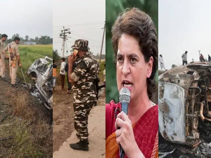 Lakhimpur Kheri Violence After registering a case in farmer agreed detained Priyanka adamant on going to Lakhimpur लखीमपुर हिंसा मामले में केस दर्ज होने के बाद माने किसान, हिरासत में ली गईं प्रियंका लखीमपुर जाने पर अड़ी