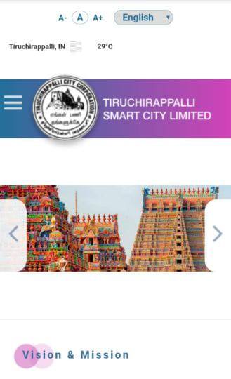 Launch of a new website 'Smart Trichy' for the Smart City project in the Corporation ’ஸ்மார்ட் சிட்டி திட்டம்’- ஸ்மார்ட் திருச்சி என்ற புதிய இணையதளம் தொக்கம்...!