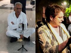 Lakhimpur Kheri Violence: लखनऊ एयरपोर्ट पर धरने पर बैठे छत्तीसगढ़ के सीएम भूपेश बघेल, बोले- क्या हम अपने लोगों से नहीं मिल सकते?