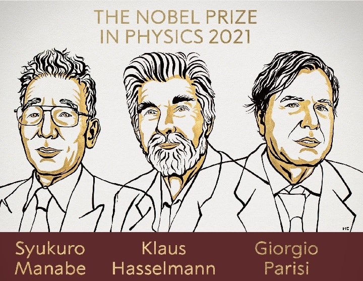 Nobel Prize 2021 In Physics: Syukuro Manabe, Klaus Hasselmann And Giorgio Parisi Jointly Awarded Nobel Prize In Physics