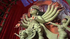 Durga Puja 2021: পুজোর শহরে সতীর ৫১ পীঠ দর্শন মানিকতলার বিবেকানন্দ সর্বজনীনে| Bangla News