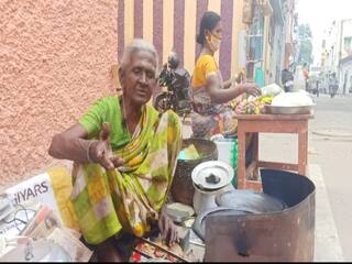 Kamalam Paati | 8 ரூபாய்க்கு கருப்பட்டி ஆப்பம்.. கமலம் பாட்டியின் ஓய்வறியா உழைப்பும், புன்னகையும்..!