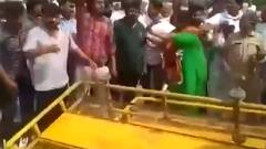 Lakhimpur Kheri Case: Clash breaks out between Congress workers, UP police