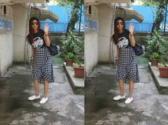 Shilpa Shetty स्पॉट झाली सलूनबाहेर, लूक पाहून तुम्हीही व्हाल घायाळ!