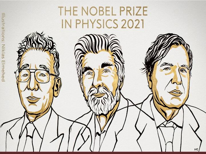 Nobel Prize 2021 in Physics announced, awarded to Syukuro Manabe, Klaus Hasselmann and Giorgio Parisi Nobel Prize 2021: இயற்பியலுக்கான நோபல் பரிசு மூன்று பேருக்கு அறிவிப்பு