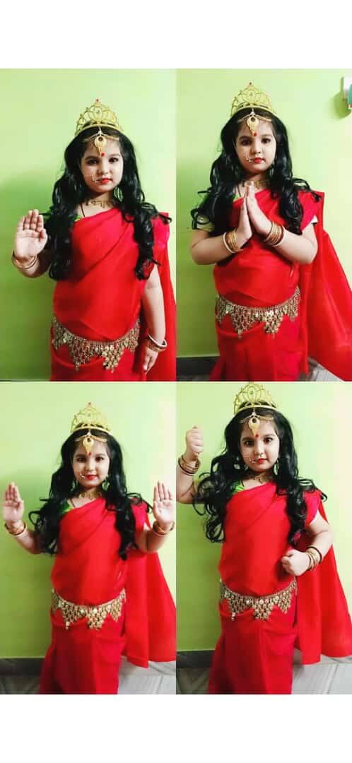 দুর্গা সেজে ট্রোলড শামির মেয়ে, সব ধর্মকে ভালবাসতে শেখাচ্ছি, বলছেন হাসিন