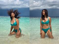 માલદીવમાં વેકેશન પર છે આ હૉટ એક્ટ્રેસ, બીચ પરથી શેર કરી બૉલ્ડ બિકીની તસવીરો