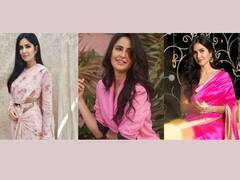 Katrina Kaif In Pink : कटरिना कैफच्या गुलाबी अदा!