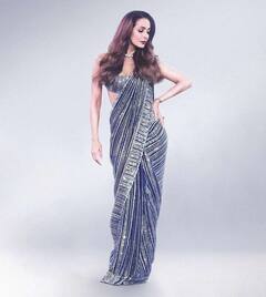 Malaika Arora साड़ी लुक में देती हैं मॉडर्न स्टाइलिश लुक, देखें उनकी PHOTOS