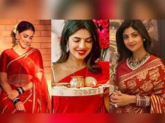 Karwa Chauth 2021: येत्या करवा चौथ साठी रेडी होताय? 'या' अभिनेत्रींकडून घ्या टिप्स!