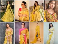Navratri 2021: ਨਰਾਤਿਆਂ ਦੇ ਪਹਿਲੇ ਦਿਨ ਪਹਿਨੋ ਪੀਲਾ ਰੰਗ, ਇਨ੍ਹਾਂ ਬਾਲੀਵੁੱਡ ਹੀਰੋਇਨਾਂ ਜਿਹੀ ਬਣਾ ਸਕਦੇ ਹੋ ਲੁਕ