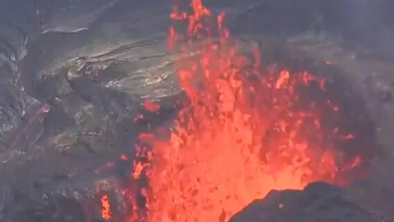 Hawaii: Visuals of eruption in Kīlauea volcano