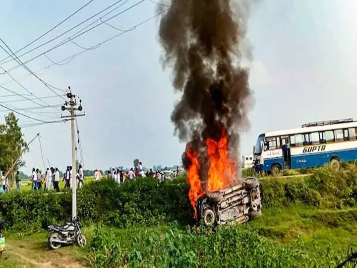 Lakhimpur Kheri Incident: central Minister's son supporters 2 person arrested Lakhimpur Incident: லக்கிம்பூர் கலவரம் - மத்திய அமைச்சர் மகனின் ஆதரவாளர்கள் இருவர் கைது