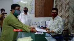Dinhata By poll: দিনহাটায় উপনির্বাচনে মনোনয়নপত্র জমা তৃণমূল প্রার্থী উদয়ন গুহর| Bangla News