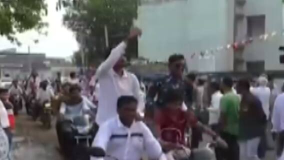 રાજકોટઃ કાગવડથી ખોડલધામ પદયાત્રાનું કરાયું આયોજન, મોટી સંખ્યામાં જોડાયા ભક્તો