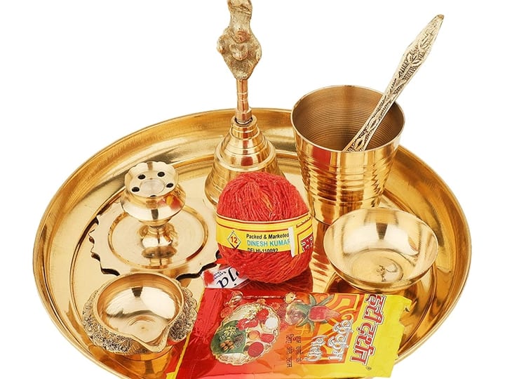 Amazon Navratri Sale: Shringar Kit, Ghee Diyas, Brass Thali And More - Buy Pooja Essentials Online At Great Prices Amazon Navratri Sale: Shringar Kit, Ghee Diyas, Brass Thali & More - Buy Pooja Essentials Online At Great Prices