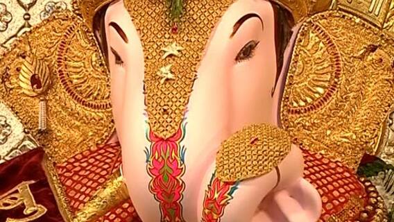 Dagdusheth Temple Pune : दगडूशेठ हलवाई मंदिर भाविकांसाठी खुलं, फुलांची आकर्षक सजावट