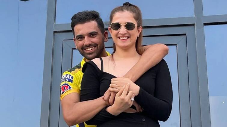 IPL: Who is Deepak Chahar's girlfriend, whom he proposed in the ground on Live TV? IPL: કોણ છે દીપક ચાહરની ગર્લફ્રેન્ડ, જેને તેણે Live TV પર ગ્રાઉન્ડમાં પ્રપોઝ કર્યું હતું?