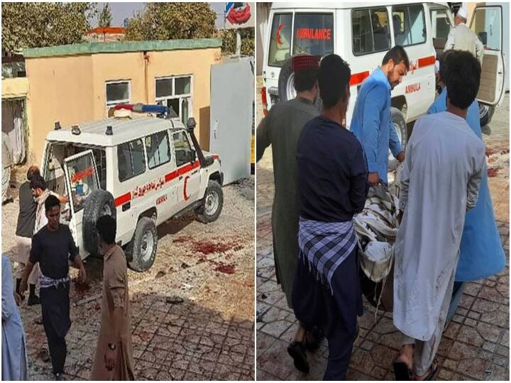 Afghanistan Blast At least 100 killed in Afghan Kunduz mosque blast Afghanistan Blast: ஆப்கானிஸ்தான் குந்தூஸ் மாகாண மசூதியில் பயங்கர குண்டுவெடிப்பு - 100 பேர் உயிரிழப்பு