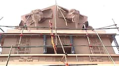 Durga Puja 2021: করোনা-আবহে চেতলা অগ্রণীতে এবার বড় আর খোলামেলা মণ্ডপ | Bangla News