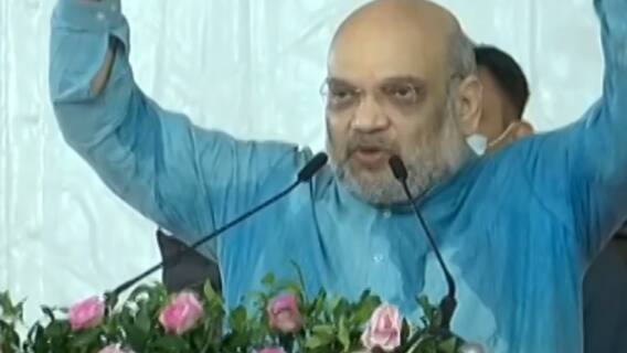 ગુજરાત પ્રવાસે કેન્દ્રીય ગૃહમંત્રી અમિત શાહ.ગાંધીનગરમાં વિકાસના કામોનું લોકાર્પણ