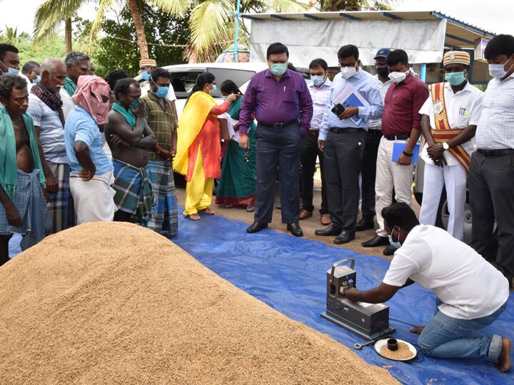 வடகிழக்கு பருவமழை முன்னேற்பாடு - தஞ்சாவூரில் வருவாய் நிர்வாக ஆணையர் பணீந்திர ரெட்டி ஆய்வு