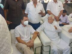 PHOTOS: रामविलास पासवान की पुण्यतिथि पर चिराग से मिलने पहुंचे राहुल गांधी, राजनाथ सिंह और लालू यादव समेत कई नेता