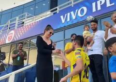 IPL 2021 :  ...अन् CSK च्या स्टार खेळाडूनं गर्लफ्रेंडला मैदानातच घातली लग्नाची मागणी