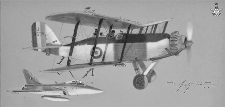 भारतीय वायुसेना दिवसाची स्थापना 8 ऑक्टोबर 1932 मध्ये झाली. (Photo Credit : twitter @IAF_MCC)