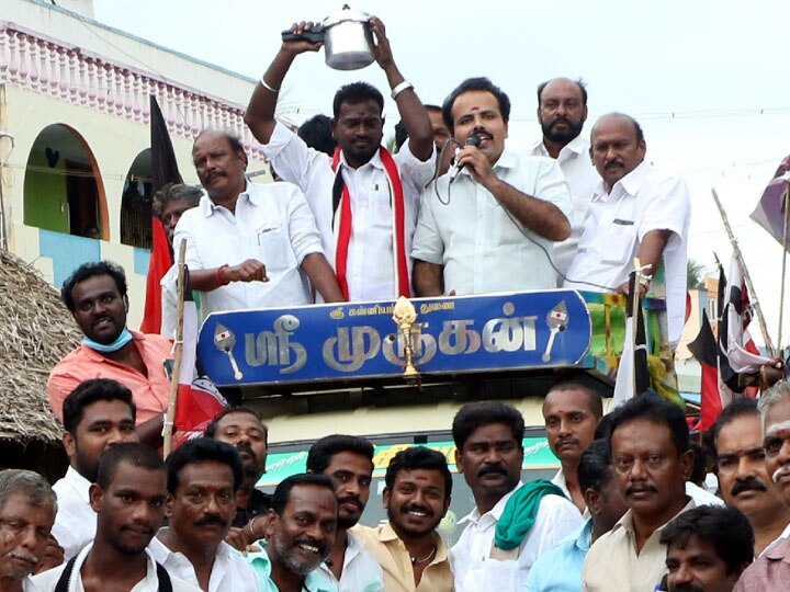 ’’ஆம்பளையா இருந்தா ஒத்தைக்கு ஒத்தை வாங்கடா’’ - மாறி மாறி திட்டிக்கொண்ட அதிமுக, அமமுகவினர்...!