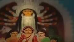 Durga Puja 2021: মা-এর রূপেই দুর্গা বিরাজমান, বাদামতলা আষাঢ় সঙ্ঘে ফুটে উঠছে সেই ভাবনা | Bangla News