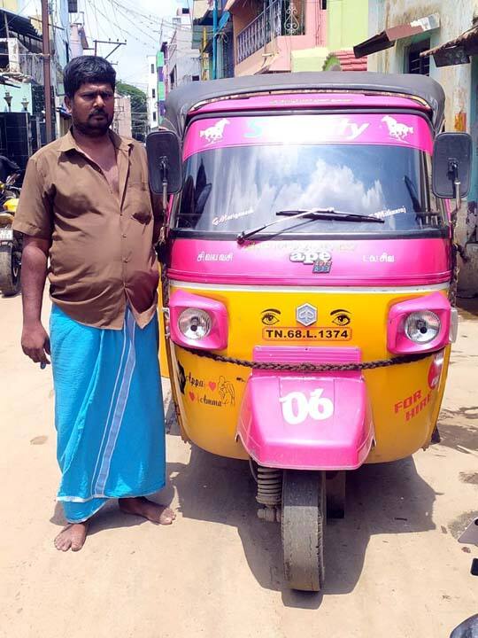 Kumbakonam auto driver fined in Madurai shocked by short message not