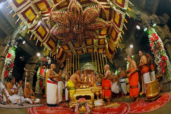 Srivari Brahmostavas: శ్రీవారికి స్నపన తిరుమంజనం
