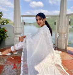 ਝੀਲ ਦੇ ਕੰਢੇ ਦੇਸੀ ਲੁੱਕ 'ਚ ਸਾਰਾ ਅਲੀ ਖਾਨ ਨੇ ਸਾਦਗੀ ਨਾਲ ਦਿੱਤੇ ਬੇਹਤਰੀਨ ਪੋਜ਼, ਦੇਖਣ ਵਾਲੇ ਖੋਹ ਬੈਠੇ ਹੋਸ਼!