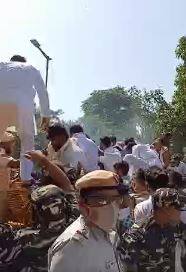 ਯੂਥ ਕਾਂਗਰਸ ਵਲੋਂ ਦਿੱਲੀ 'ਚ ਪ੍ਰਦਰਸ਼ਨ, ਮੰਤਰੀ ਦੇ ਪੁੱਤ ਦੀ ਗ੍ਰਿਫਤਾਰੀ ਦੀ ਮੰਗ, ਦੇਖੋ ਹੱਲਾ ਬੋਲ ਦੀਆਂ ਤਸਵੀਰਾਂ