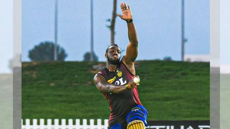 IPL 2021: Andre Russell starts practice for KKR ahead of the play off with RCB KKR Update: কোহলিদের উদ্বেগ বাড়িয়ে জোরকদমে প্রস্তুতিতে নেমে পড়লেন রাসেল