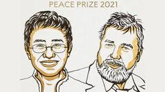 Nobel Peace Prize 2021:यंदाचा शांततेचा नोबेल पुरस्कार मारिया रेसा आणि दिमित्री मुराटोव्ह यांना जाहीर
