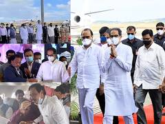 Chipi Airport Inauguration | चिपी विमानतळ लोकार्पणानिमित्त मुख्यमंत्री उद्धव ठाकरे आणि नारायण राणे एकाच मंचावर
