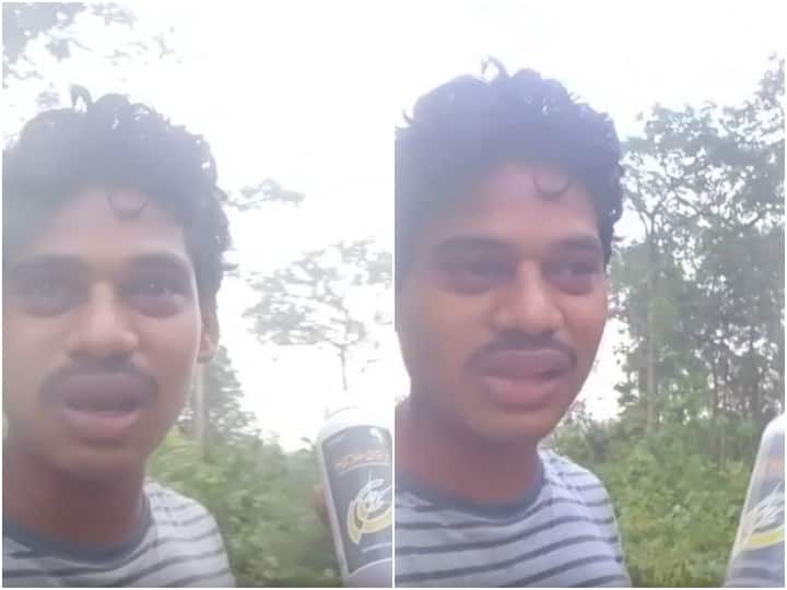 Khammam Youth suicide attempt video allegedly harassed by police Khammam Suicide Video: పోలీసులు వేధిస్తున్నారని యువకుడు ఆత్మహత్యాయత్నం ... వైరల్ అయిన వీడియో