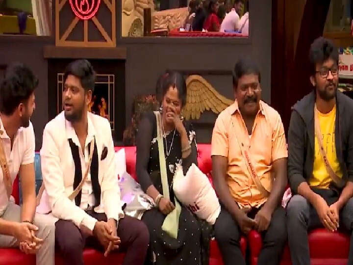 Biggboss Tamil 5 | அபிஷேக்கை பார்த்ததே இல்ல.. கொளுத்திப்போட்ட ராஜூ... சிரிப்பலையில் மூழ்கிய பிக்பாஸ் வீடு!