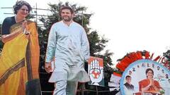 Priyanka Gandhi's Kisan Nyay rally: 'Ajay Mishra ko barkhast karo' posters put up on stage
