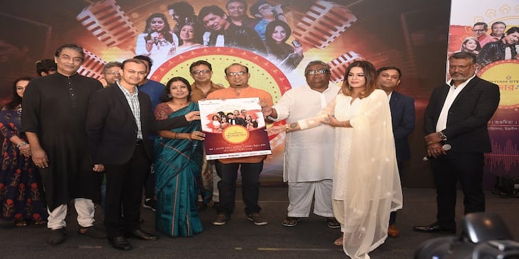 Durga puja song album music directed by indraadip dasgupta sung by raghab chatterjee Subhamita Iman chakraborty বহু বছর পর মুক্তি পেল পুজোর অ্যালবাম, রূপঙ্কর-রাঘব-ইমন-শুভমিতার গানে ফিরল নস্টালজিয়া