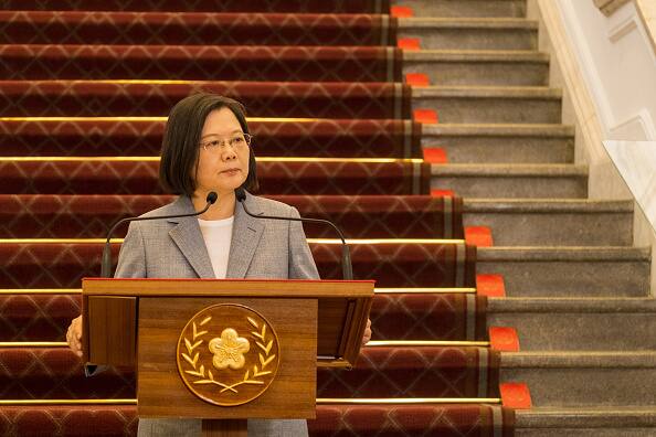 Taiwan Will Not Bow Down To China, Says President Tsai On Taiwanese National Day Taiwan Will Not Bow Down To China, Says President Tsai On Taiwanese National Day