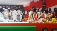 Lakhimpur Kheri:ఉత్తర్ ప్రదేశ్ లో ని లఖిమ్ పూర్ ఖేరి లో జరిగిన సంఘటన పై నిరసనగా ఏఐసిసి పిలుపు మేరకు దీక్ష చేపట్టిన కాంగ్రెస్