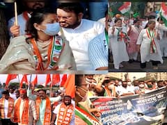 Maharashtra Bandh : काही ठिकाणी कडकडीत बंद तर काही ठिकाणी संमिश्र प्रतिसाद, पाहा फोटो!